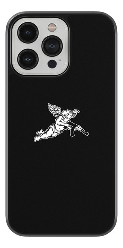 Case Funda Para iPhone Angel De La Guarda Gangster Cuerno