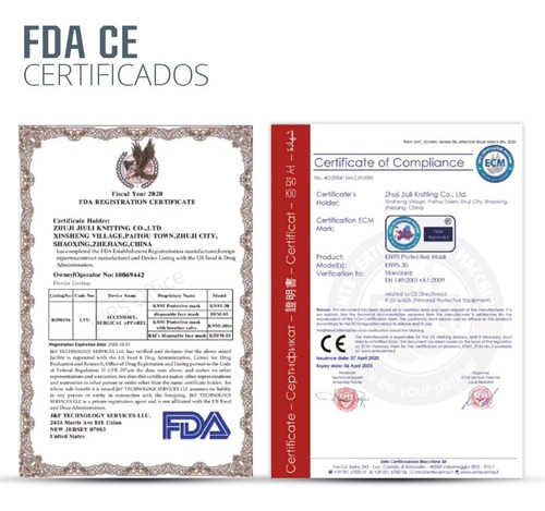 Imagen 9 de 9 de Cubrebocas Kn95 Tapabocas 5 Capas Protección ¡súper Cómodas!
