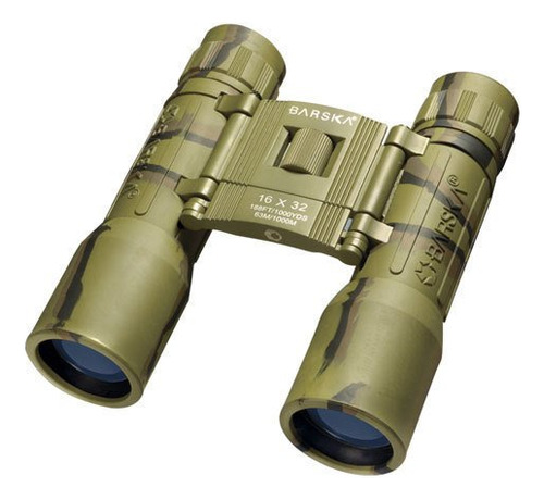 Barska 16x32 Vista Lucida Binoculares De Camuflaje