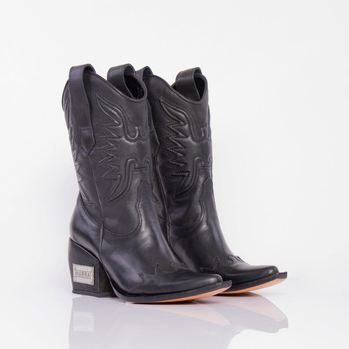 Botas Texanas Bel Luciano Marra Caña Media