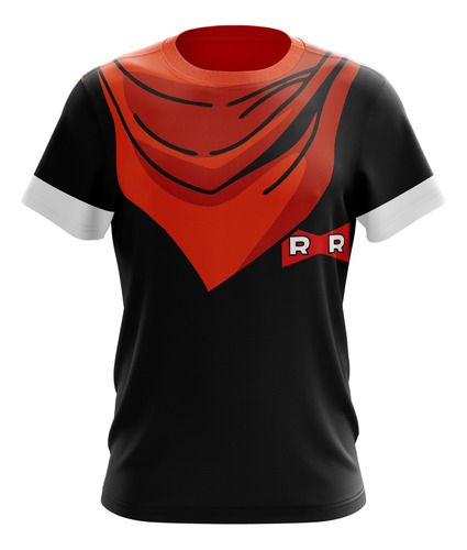 Polera Dragon Ball - Androide 17 - Regular Fit - Deportiva