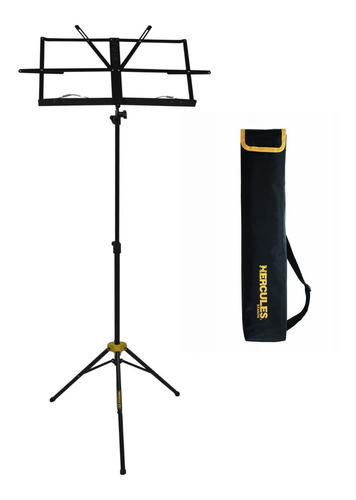 Atril Partitura Hercules Bs-050b Funda Envio Inmediato +