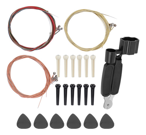 Juego De Alfileres Para Guitarra, Kit De Accesorios, PĂșa Par