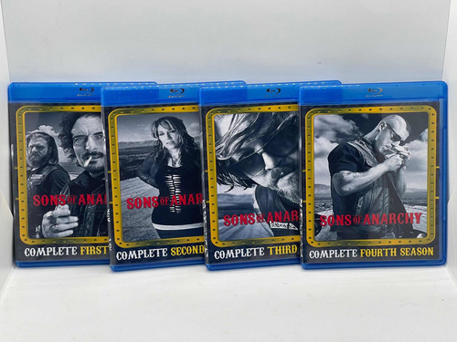 Imagen 3 de 5 de Sons Of Anarchy Serie Completa Español Latino Bluray