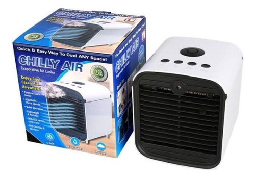Mini aire acondicionado y humidificador Refresh Line Chilly Air, color blanco, USB