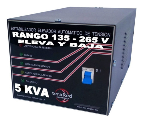 Estabilizador Elevador De Tensión 5 Kva 5000w Casa Oferta