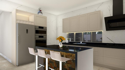 Imagem 10 de 16 de Casa 3 Suítes + Escritório, 203 M² À Venda No Condomínio Alphaville - 422