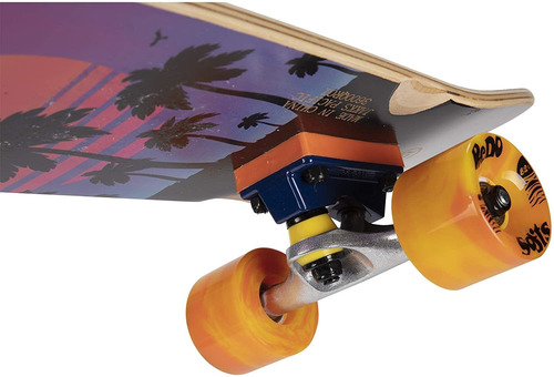 Redo Skateboard Co. Monopatín 26 Mini Branson - Pues Sunset