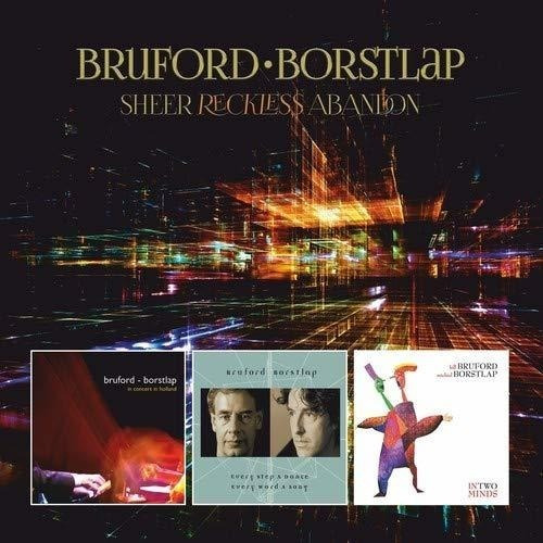 Bruford/borstlap Sheer Reckless Abandon Ntsc Region 0 Cd X 3