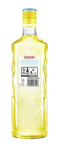 Gin Gordon's Sicilian Lemon 700ml Limão Siciliano