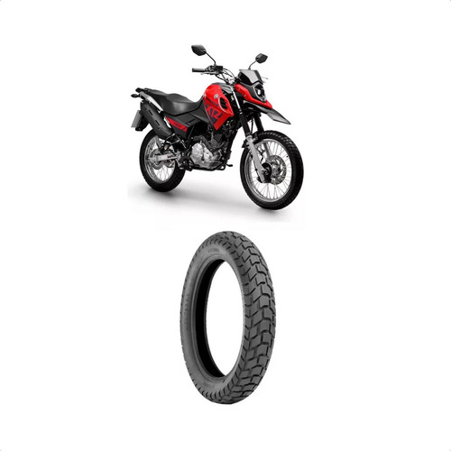 Pneu Traseiro Moto 110/90-17 Protyre T&c C/câm 60p Technic