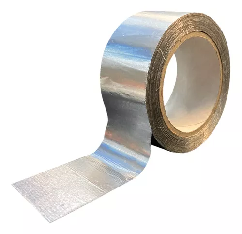 Rollo cinta adhesiva de aluminio puro 50 x 50 color aluminio, Tubería de  cobre