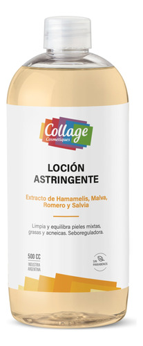 Locion Astringente Hamamelis 500 Ml Collage