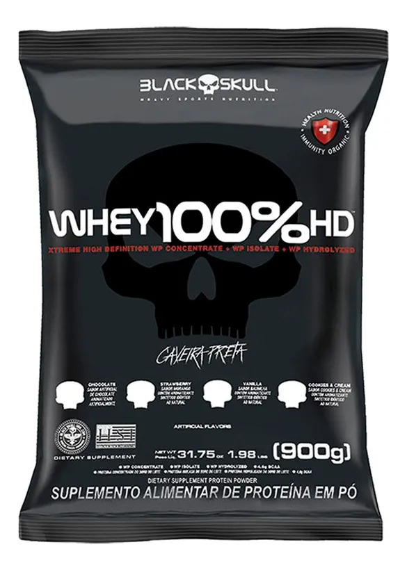 100% HD Whey Black Skull 900 g
