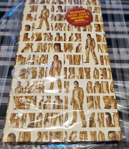Bon Jovi - The Premier  Collection Box 4 Cds - Dvd  Libro