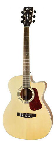 Guitarra electroacústica Cort L710f Ns Solid Top
