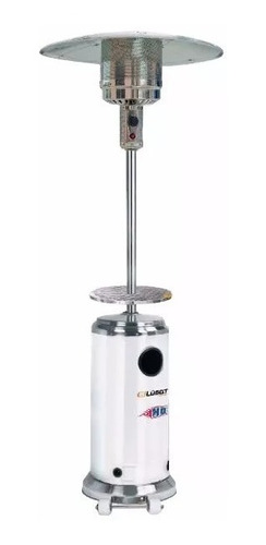 Calefactor Exterior Gas Hongo Inoxidable Con Mesa Lusqtoff