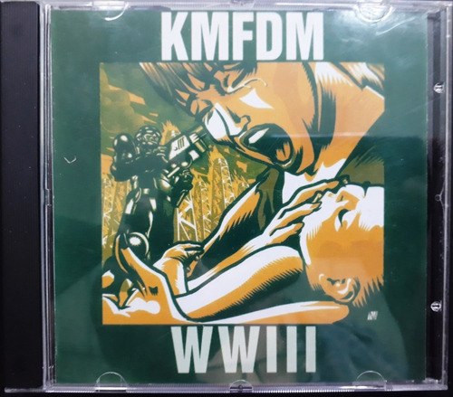 Cd Kmfdm Original Pero Sin Gráfica Original-tapa Impresa