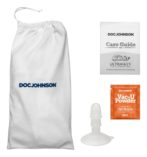 Dildo Grande Realista Doc Johnson Pierce Paris Con Ventosa Color Crema