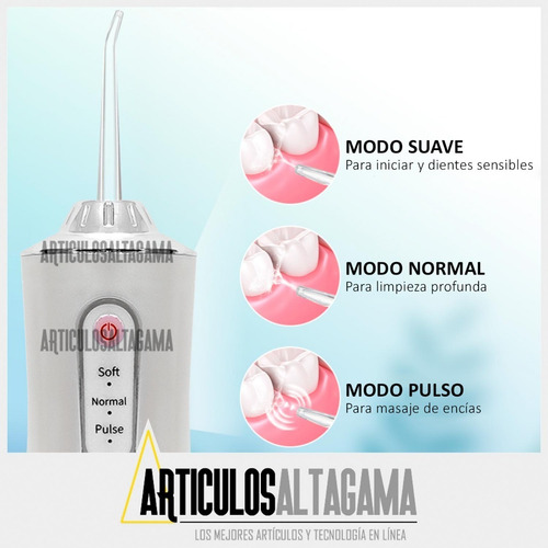Imagen 3 de 3 de Irrigador Dental Recargable