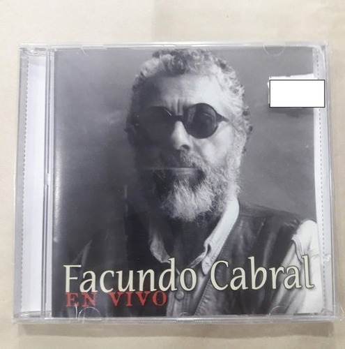 Cabral Facundo - En Vivo - Cd Nuevo Original 