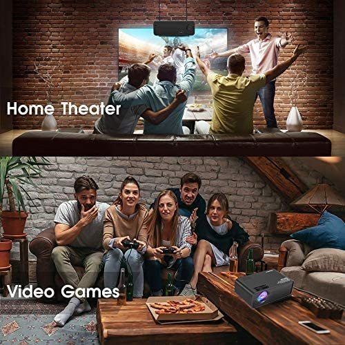 Mini Proyector Manybox 4500 Lúmenes Full Hd 1080p Hdmi Vga