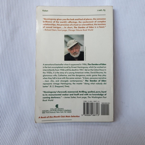 Imagen 4 de 9 de The Garden Of Eden Ernest Hemingway Collier Books