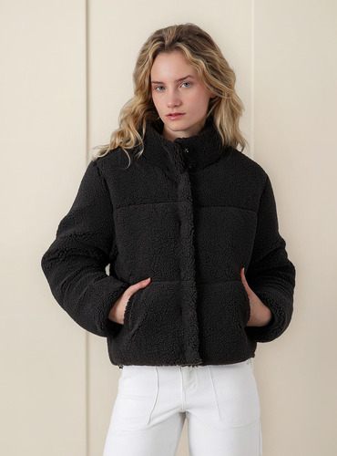 Chaqueta Puffa Chiporro Gris Mujer Raindoor