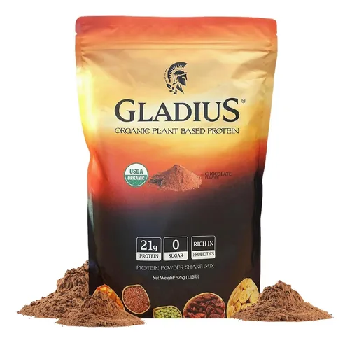 Polvo De Proteína A Base De Planta Orgánica De Gladius | Cho