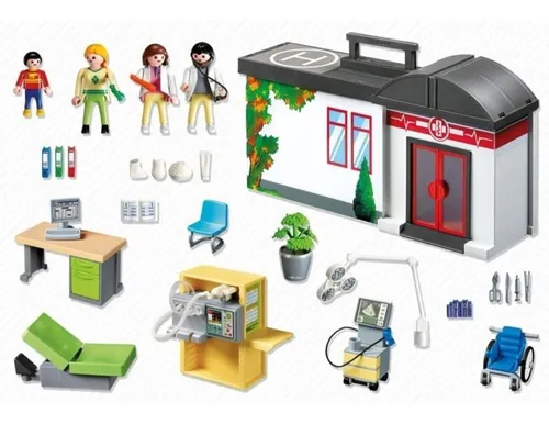 Playmobil sales hospital maletin