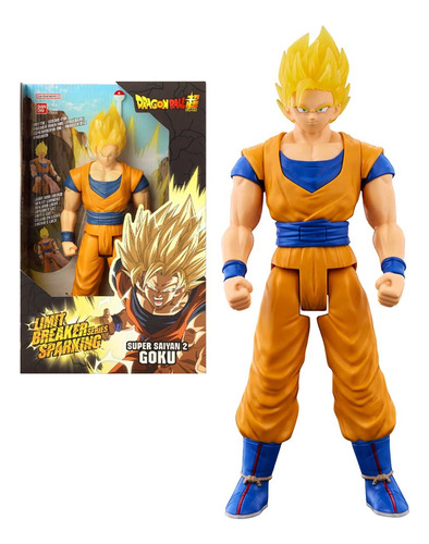 Dragon Ball - Boneco 30cm Goku Breaker Sparking C/ Som E Luz
