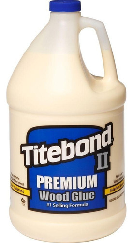 Pegamento Titebond Ii Premium Wood Glue Para Madera GalónPegamento Líquido Titebond Premium