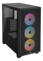 Comprar Funda Corsair Series 3000d Airflow Gamer, color negro, cristal templado