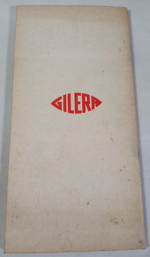 Antiguo Libro De Instrucciones Gilera Sport G - 150 Año 1957 (Usado)