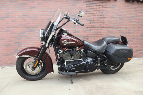 Imagem 12 de 15 de Harley-davidson Softail Heritage Classic 2018 Vinho