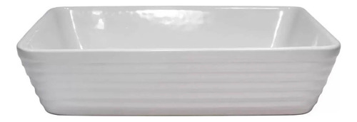 Conjunto De Travessas De Porcelana Lyor Linea 1L Brancas 4 P