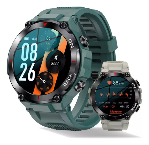 Reloj Inteligente Hombre Gps 5atm Impermeable 1.32martwatch