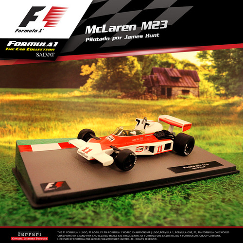 Formula 1 - James Hunt - Mclaren M23 - Entrega N°27 - Salvat