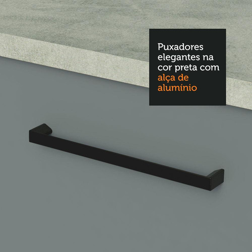 Isla Cocina Con Encimera Y Mostrador Madesa Agata 120cm Mg 1 Color Blanco/Gris