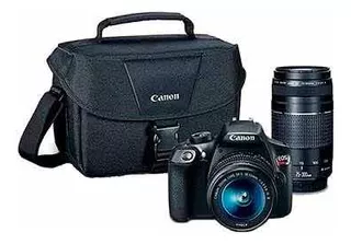 Canon Rebel T6 Kit 18-55mm + 75-300mm + Tarjeta Sd 16gb