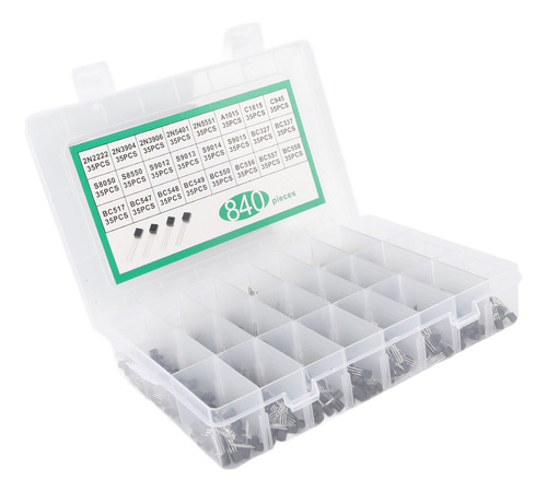 Kit De Diodo 840 Unidades Bc337 Bc549 A1015 Transistor Triod