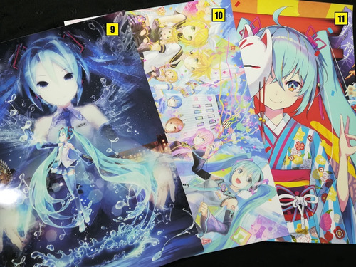 Posters A3 29x42cm Hatsune Miku / Vocaloid