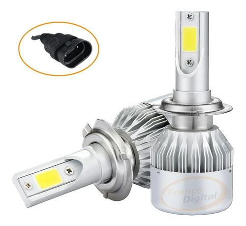 Kit Led Cree H4 6 Generación H1 H3 H7 H8 H9 H11 9005 9006 