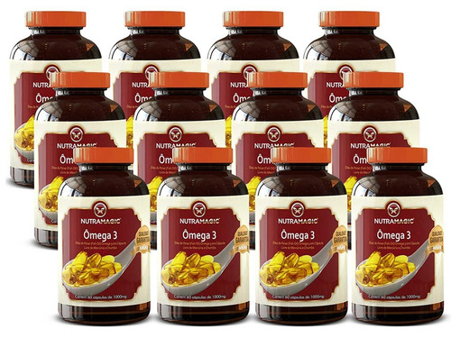 12 Omega 3 1000mg -  Nutramagic - Promoção Ultimo Dia