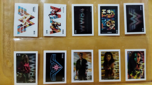 Colección Completa De Stickers Wonder Woman Doritos Dc (Usado)