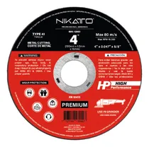 Comprar Disco Corte Desbaste 4-1\u002F2 X1 \u002F4 X 7\u002F8 T27 Nikatto