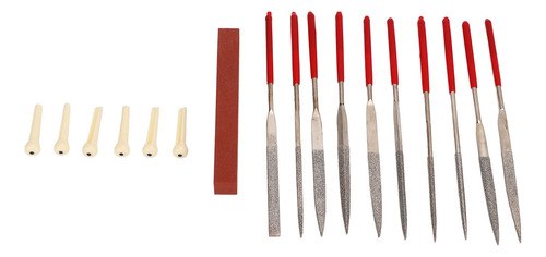 Kit De Limas Para Guitarra, 10 Unidades, Resistentes Al Desg