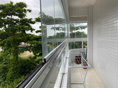 V105 Apto 2-dorm C/ Sacada Vista Mar