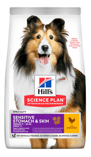 Hills C Adult Sensitive  Stomach And Skin 15.5 Lb