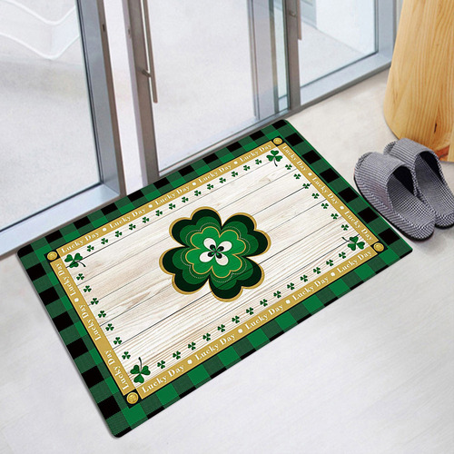 Felpudos K Floor Mat De Bienvenida For El Día De San Patric